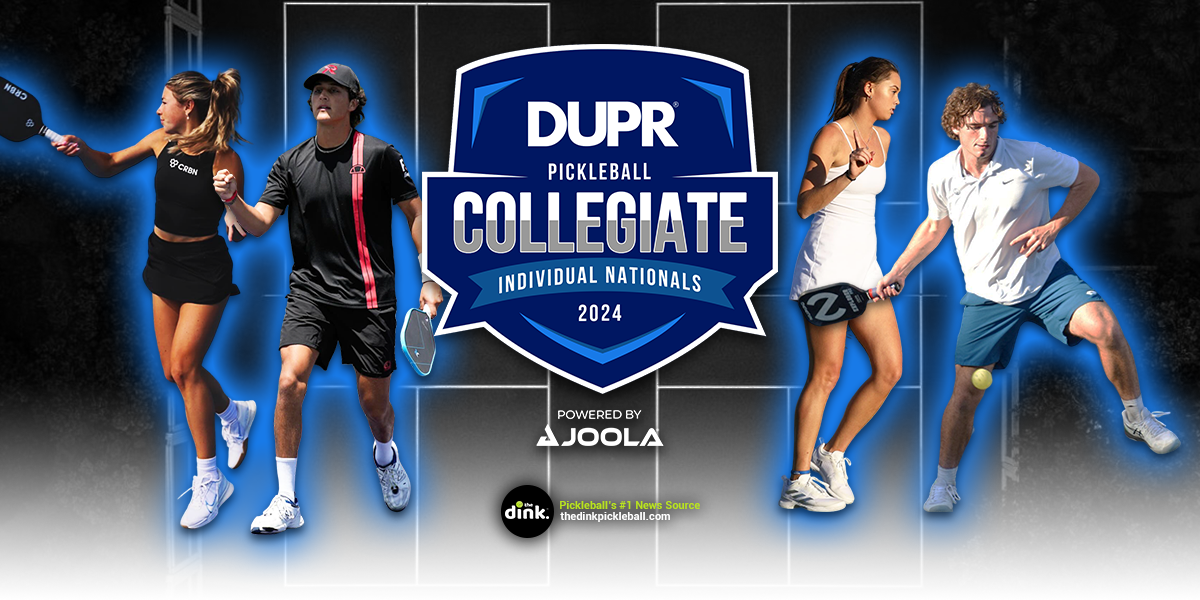 Pickleball’s Best Young Talent On Display This Weekend at the DUPR Collegiate Individual National Championships