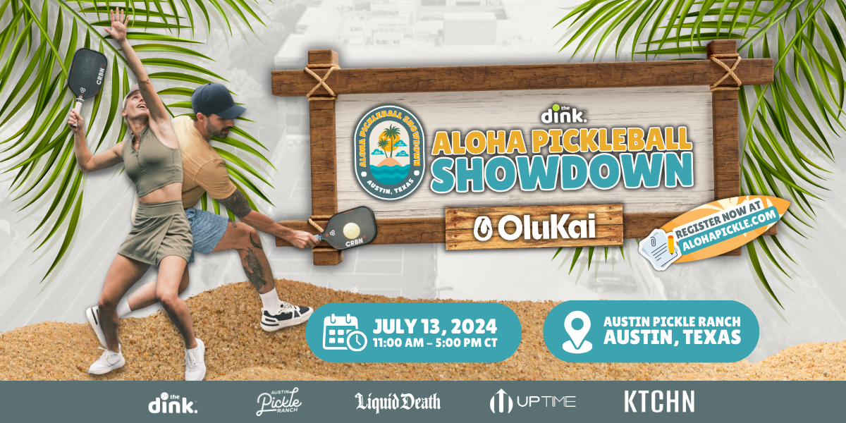 Register Today for The Dink’s Upcoming ‘Aloha Pickleball Showdown’