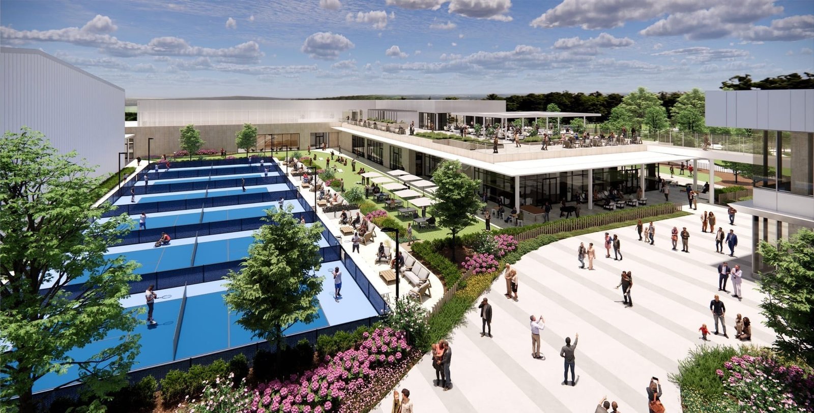 Cincinnati Open’s $260 Million Renovation Includes Pickleball Courts